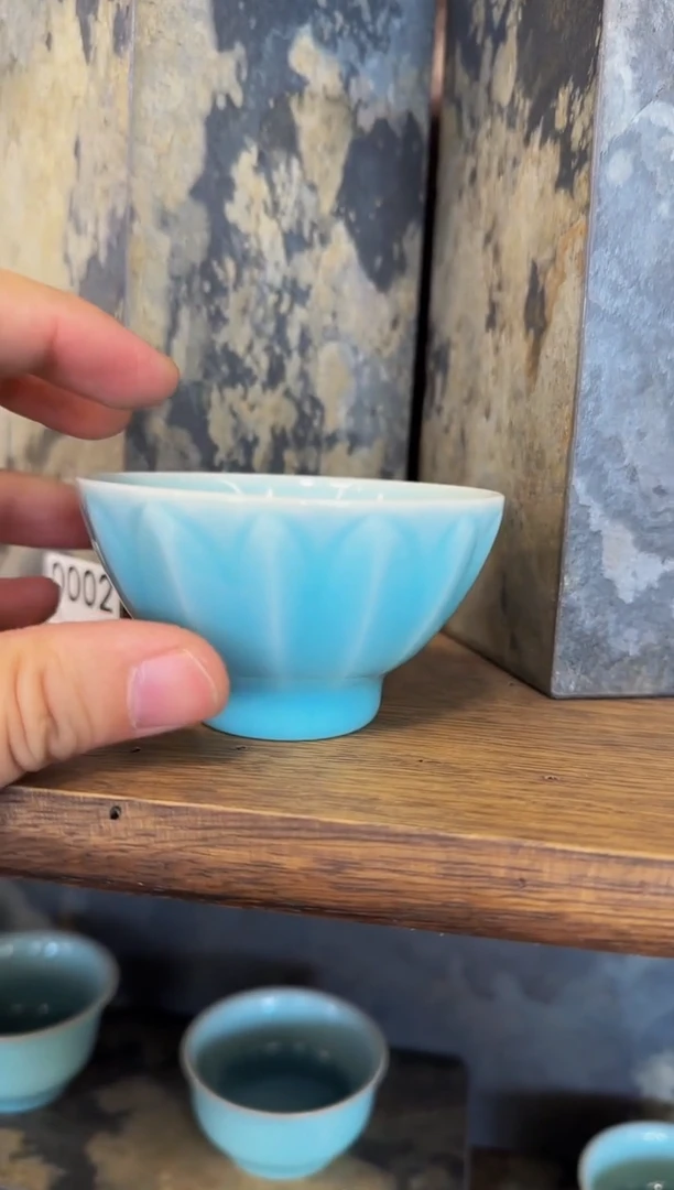 莲瓣·玉质感·洪振华·全手·杯