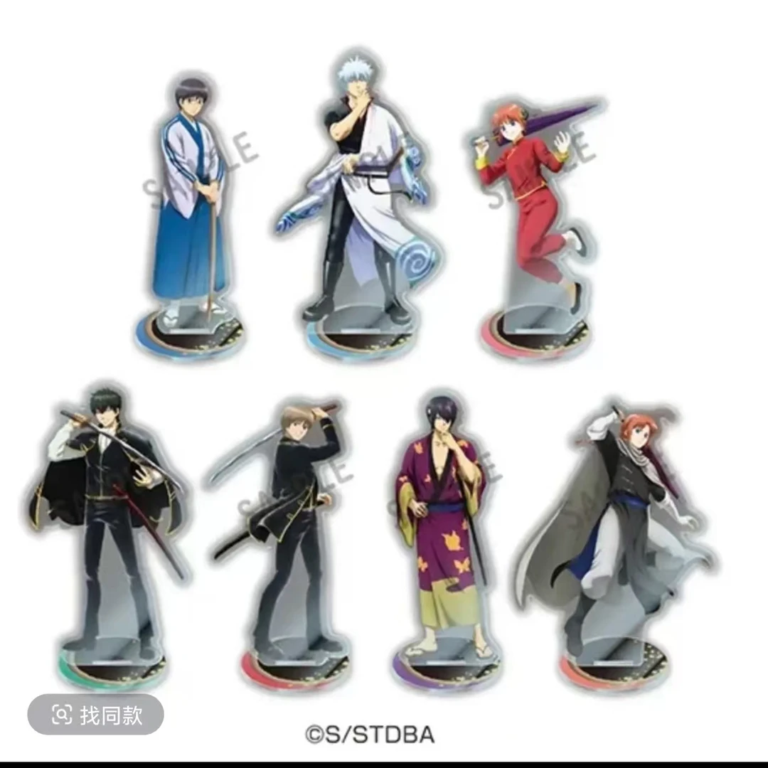 【银魂】全家便利店联动正比徽章立牌