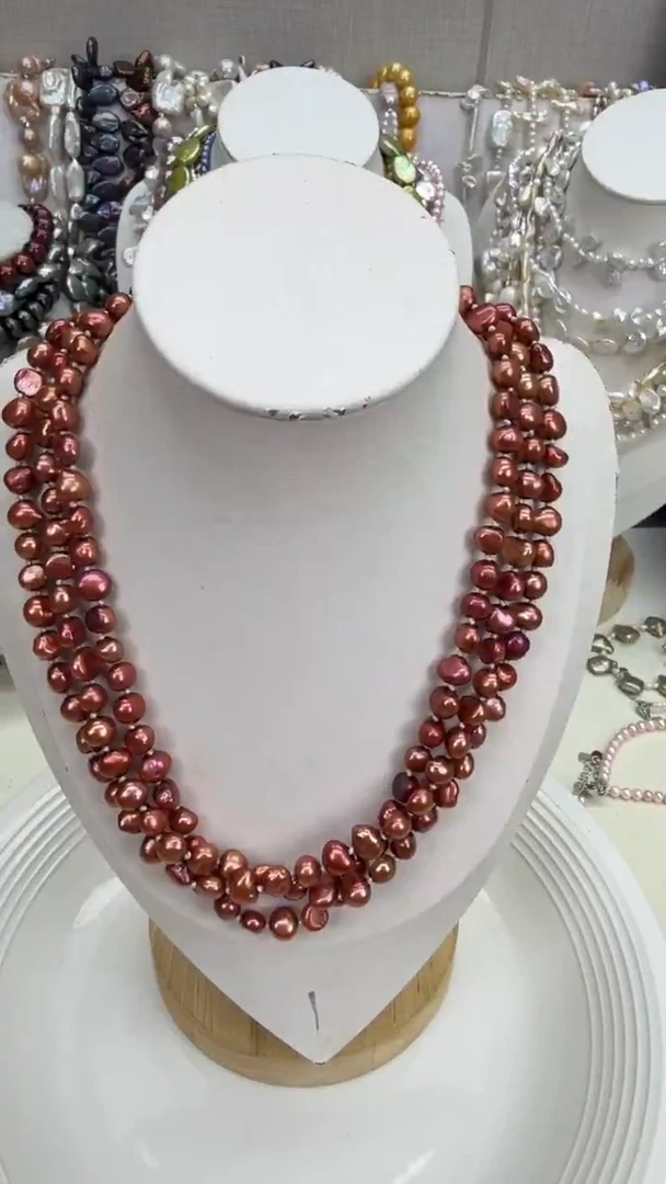 颈饰未镶嵌淡水珍珠1