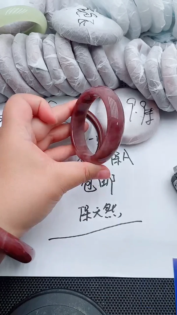 未镶嵌手镯石英质玉138-57-58