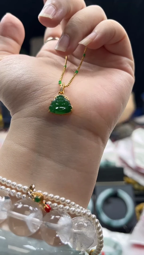 翡翠未镶嵌颈饰0918866164多样性发一