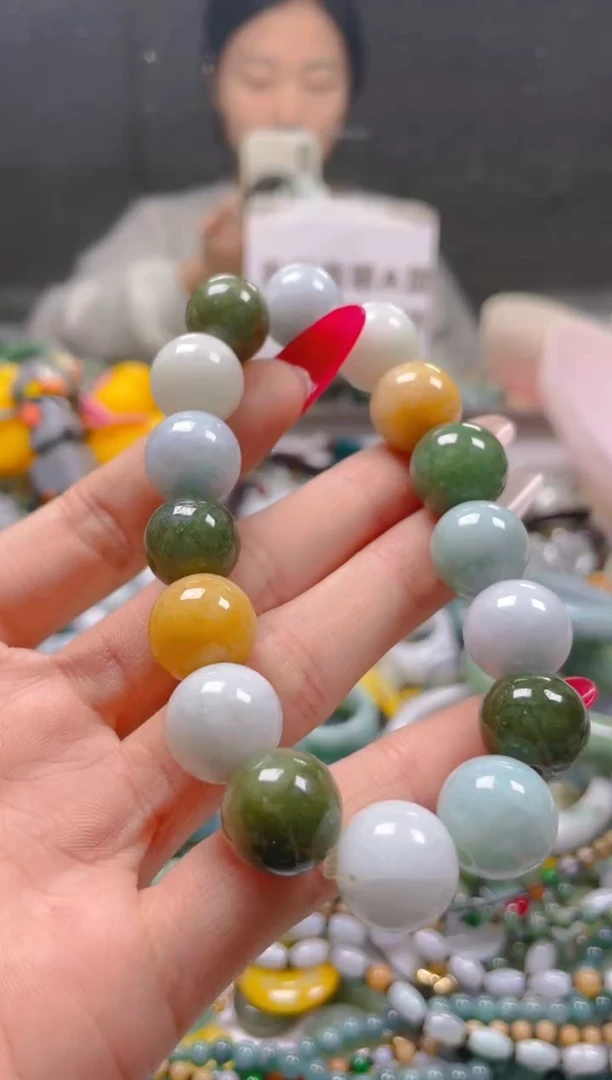 【闪购商品】翡翠颈饰未镶嵌13MM/J/翡翠A货一图一物