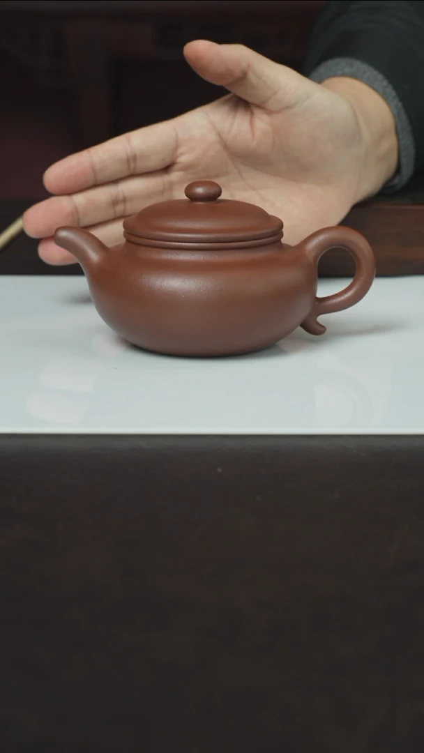 【闪购商品】紫砂茶壶半手紫泥仿古壶