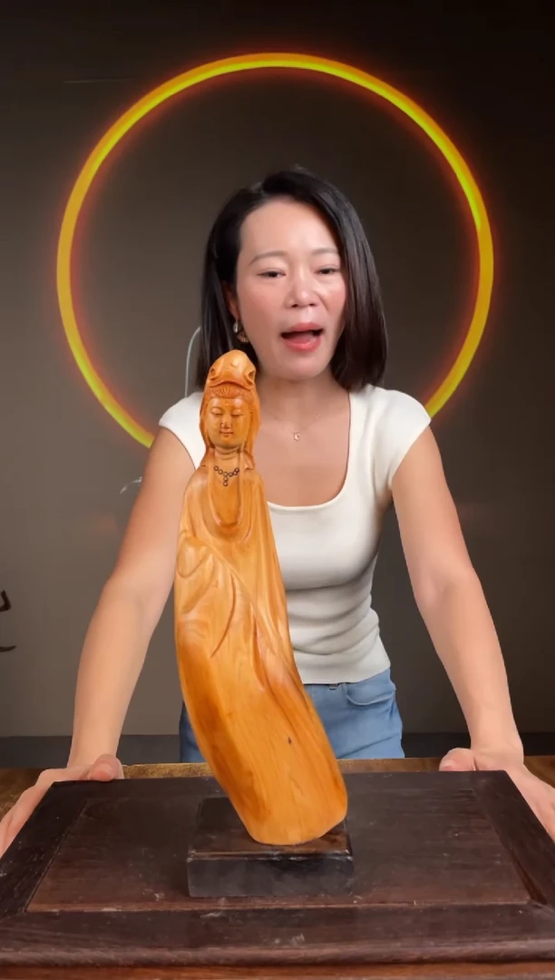柏木（崖柏）手工摆件,先抢先得! 编号:90