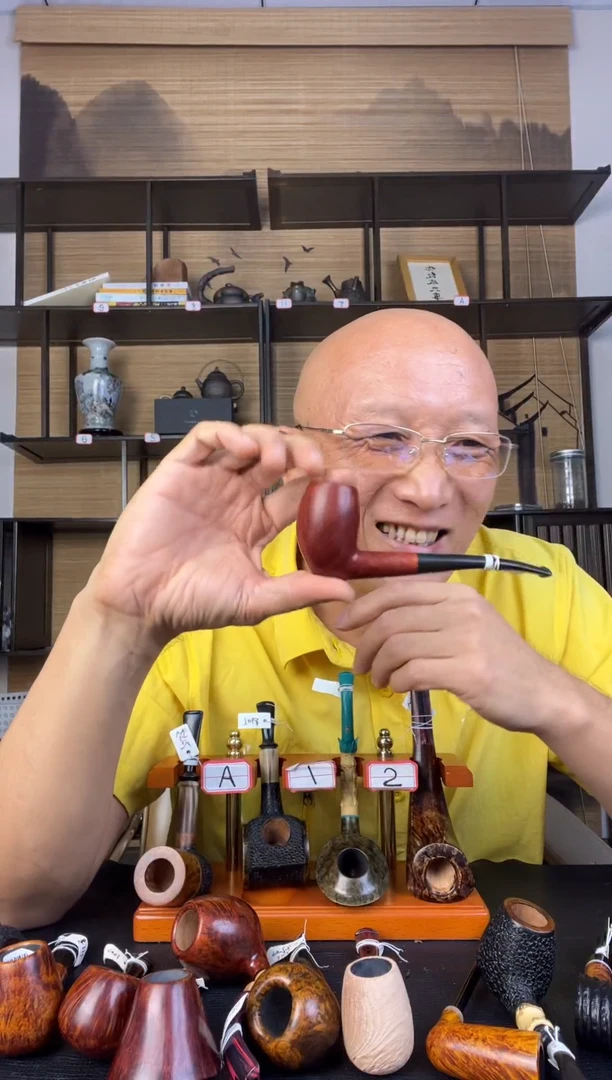 石楠木纯手工意大利石楠木烟斗