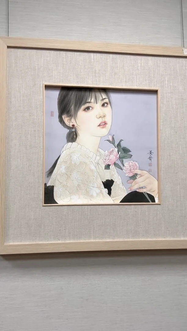 【闪购商品】绘画崔景哲-1平尺-工笔人物