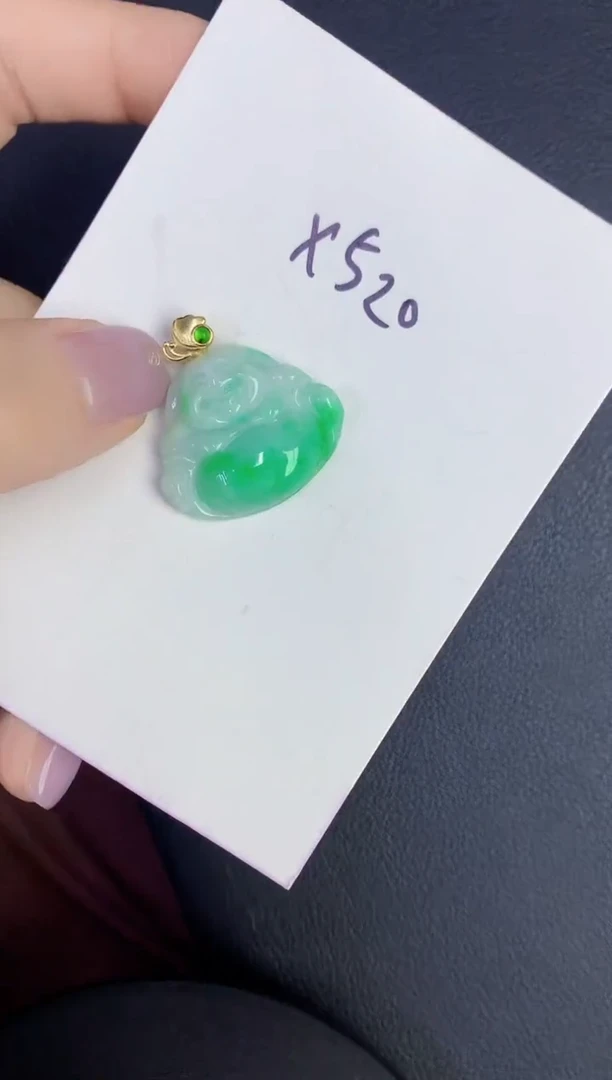 颈饰未镶嵌翡翠缅甸天然翡翠A货