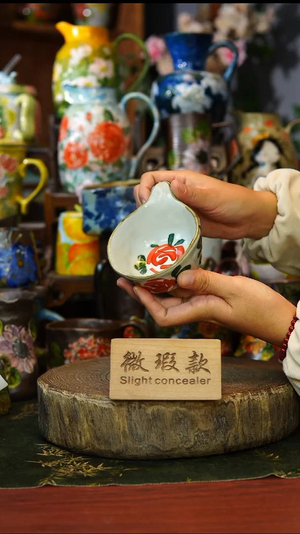 陶瓷4景德镇手工手绘釉下彩