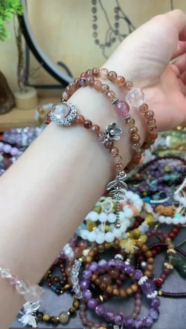 【闪购商品】水晶手链未镶嵌144手串