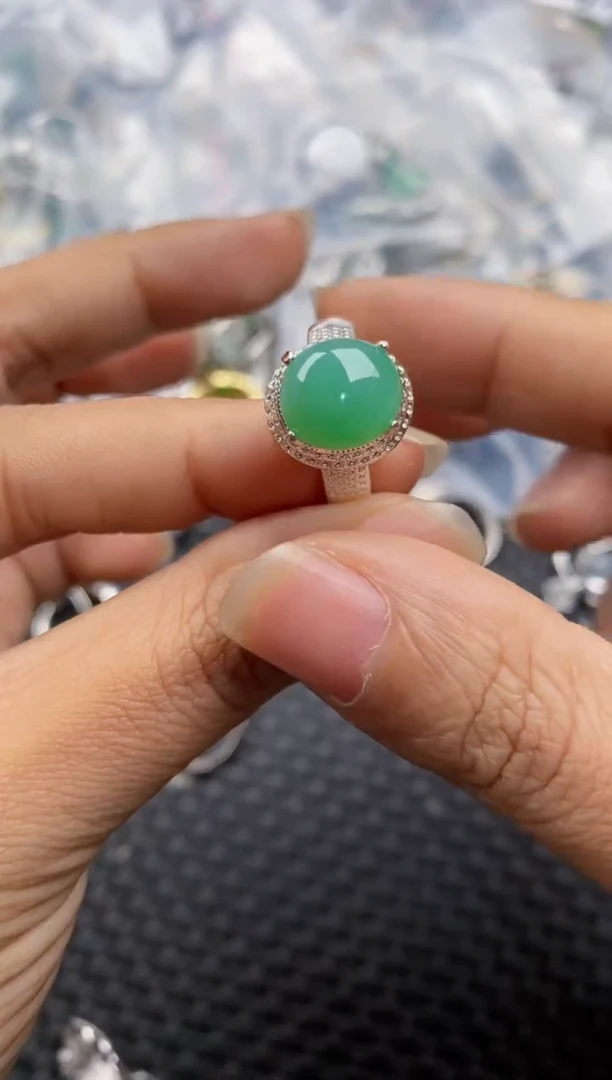 未镶嵌戒指翡翠13-10