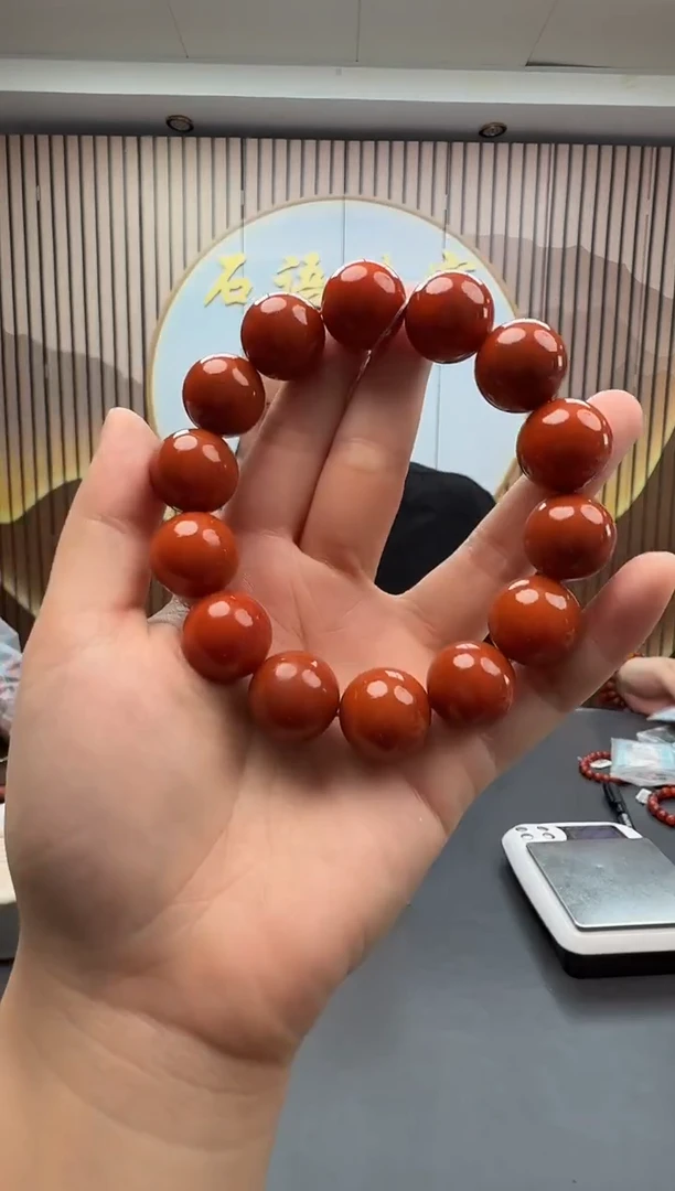 未镶嵌手串南红玛瑙014ZB0103产品一个