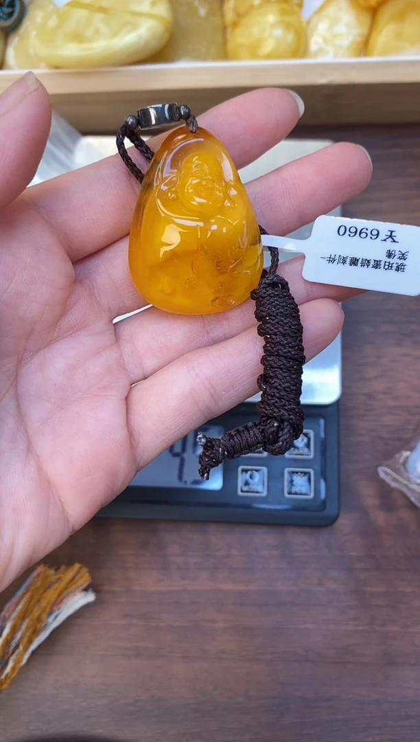 裸石琥珀未镶嵌天然琥珀蜜蜡
