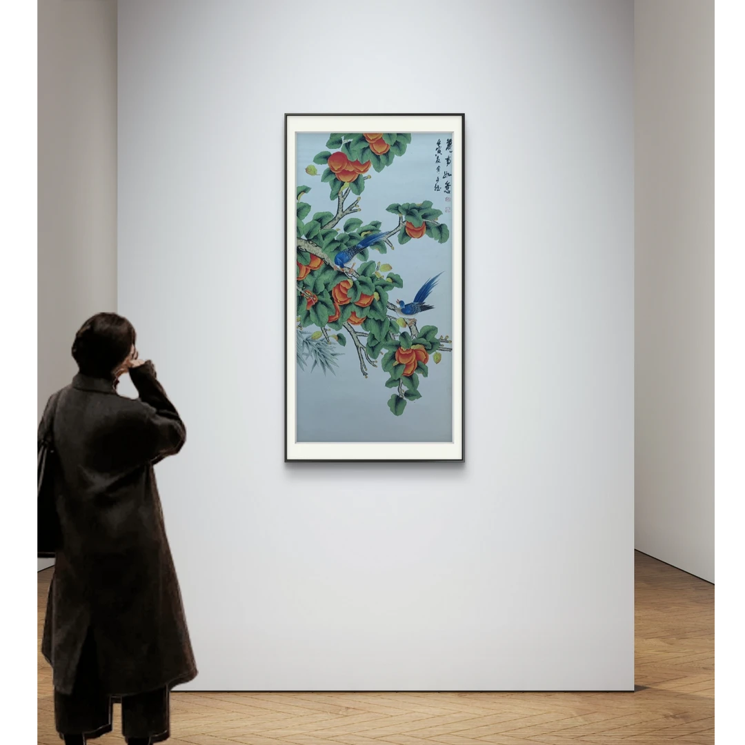 万事如意  赵文斌   绘画