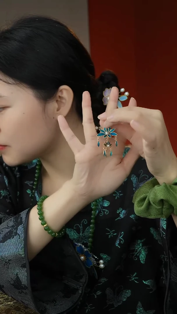 刺绣纯手工非遗国风饰品