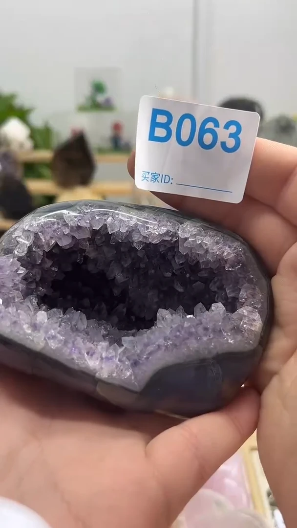 未镶嵌大型摆件（非配饰）紫晶063