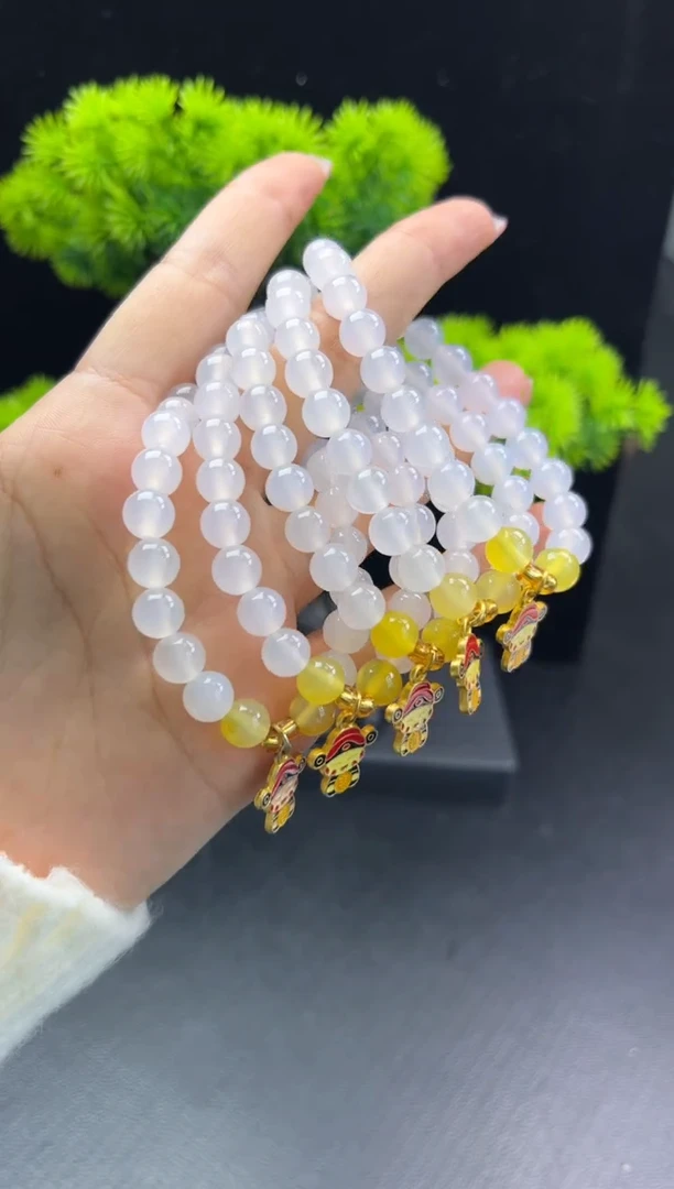 未镶嵌手串玛瑙/玉髓012/FL25092901/多样性发一