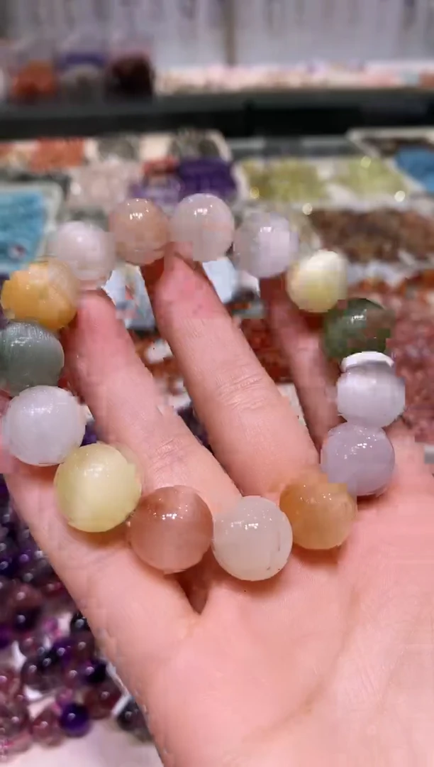 未镶嵌手链水晶多样性发其一兔毛