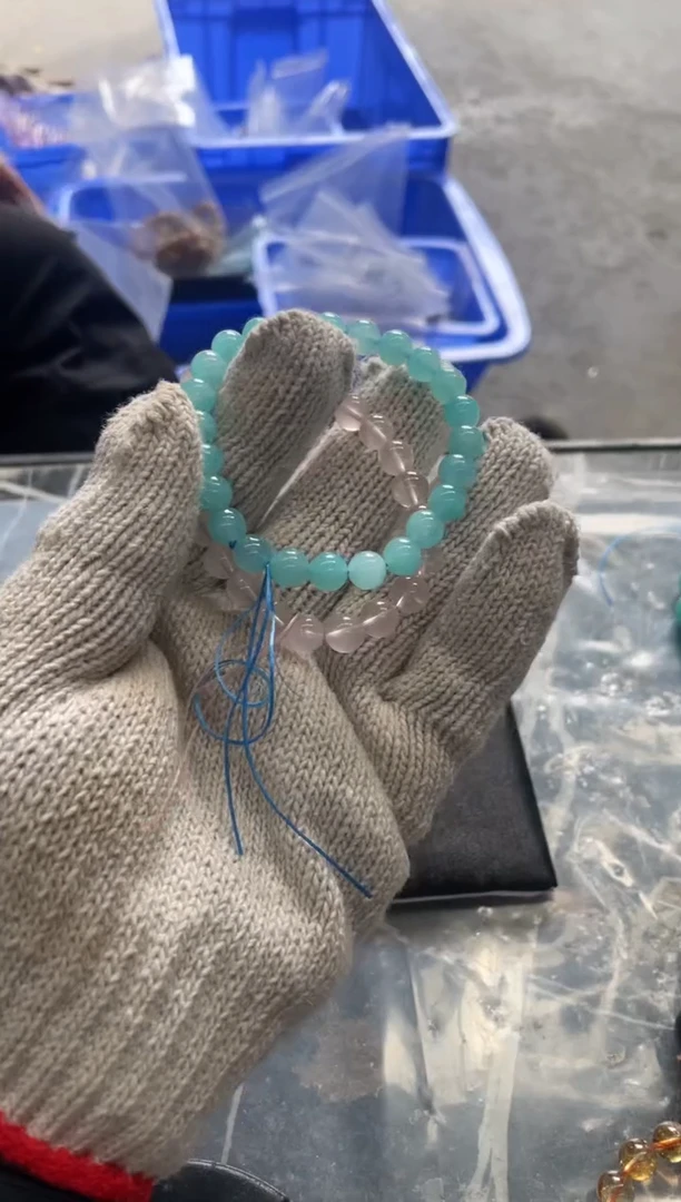 【闪购商品】天河石卡8mm手串未镶嵌天然天河石手串
