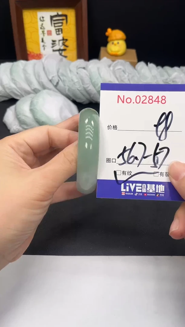 未镶嵌手镯翡翠拍下以实物为准2848