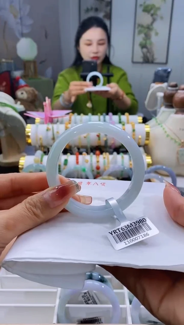 未镶嵌手镯翡翠101号55.5/12.2*7.6