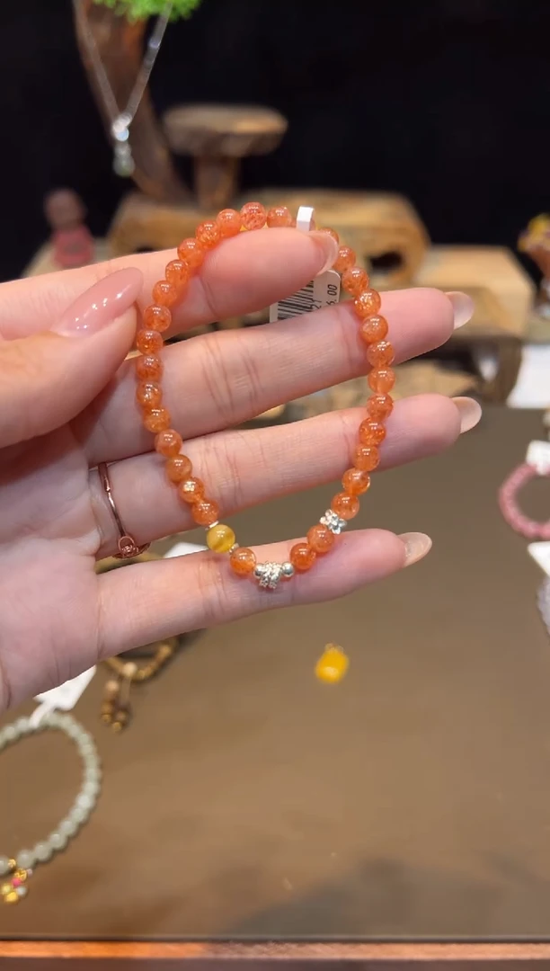 未镶嵌手链长石手饰@@D3321