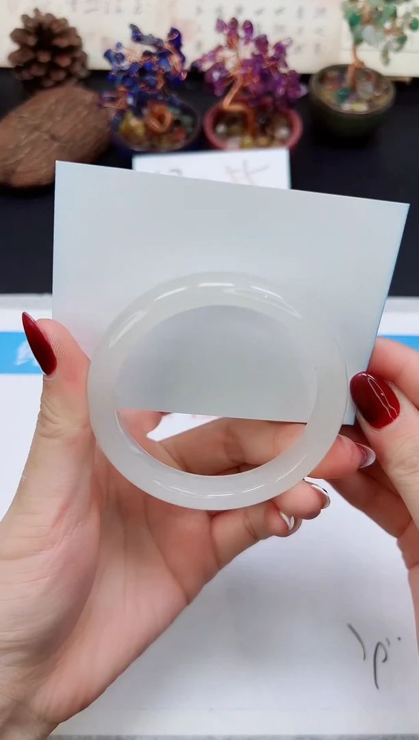 未镶嵌手镯石英质玉A209-56`57`58