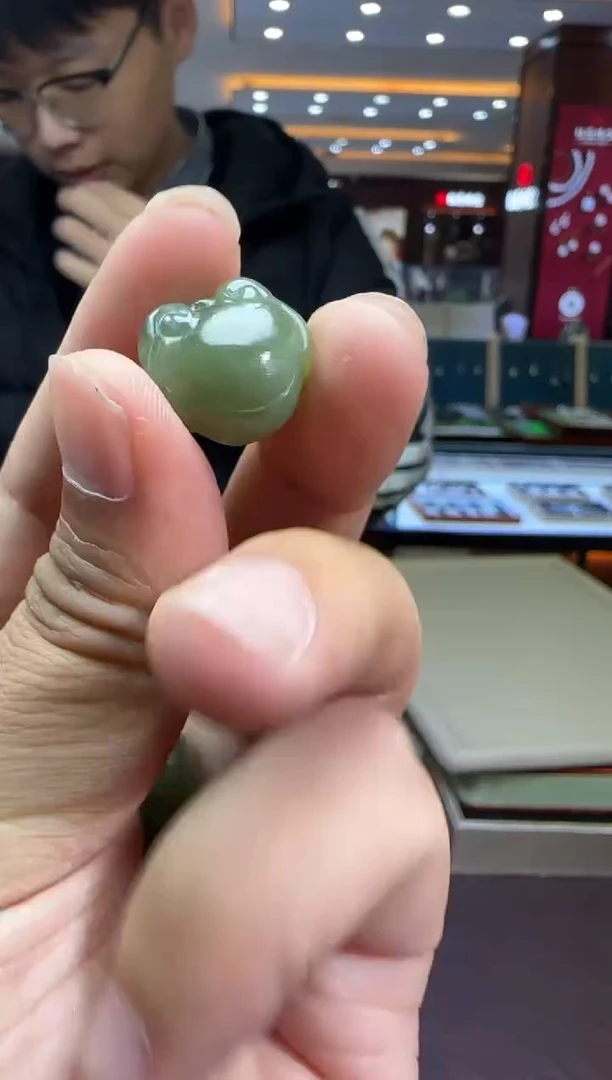 未镶嵌和田玉挂件【陆1229】116 7021 多样性发其一