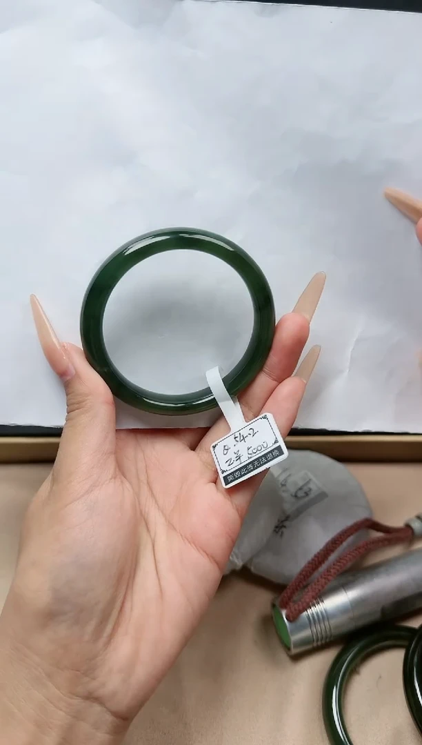 【闪购商品】和田玉手镯未镶嵌54/55圈口YY