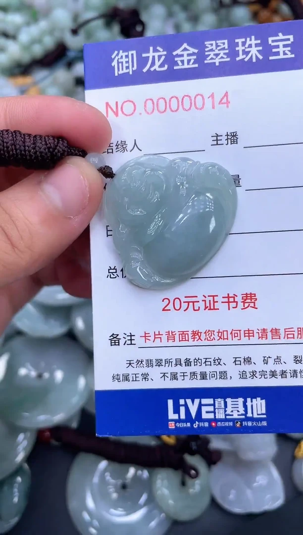 颈饰未镶嵌翡翠079