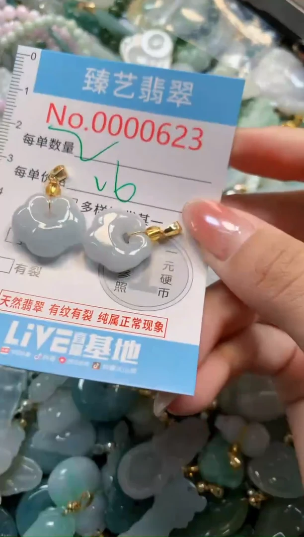 颈饰未镶嵌翡翠623