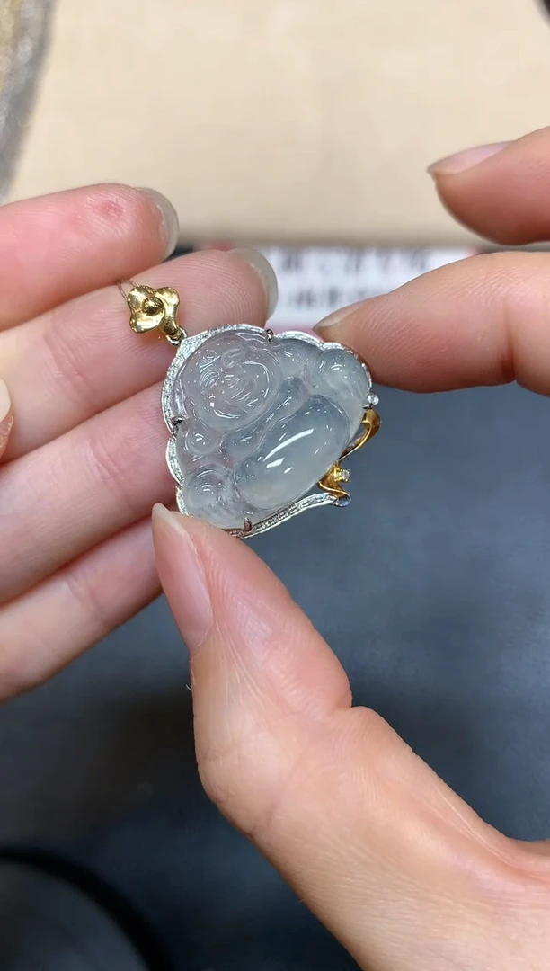 【闪购商品】翡翠颈饰18K金镶嵌【无鉴赏期多样性发其一