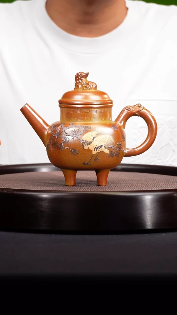 茶壶紫砂宜兴紫砂原矿壶