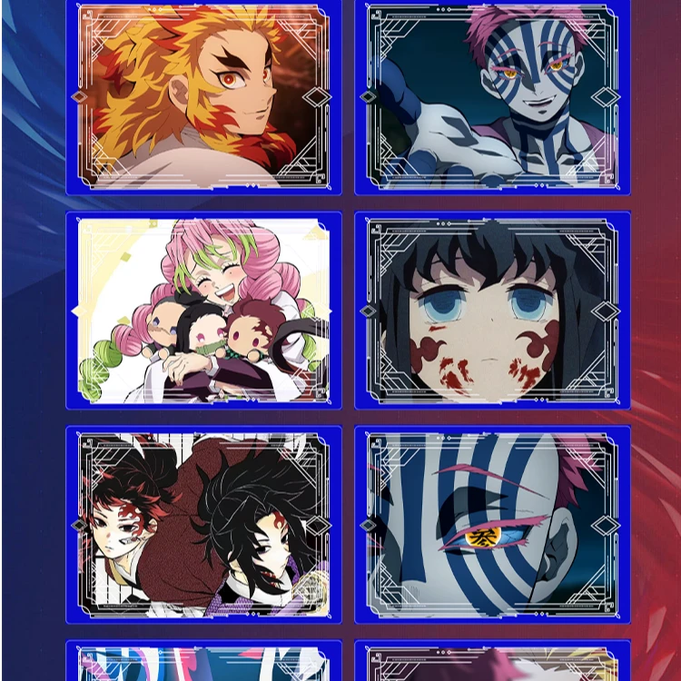 618浮浮【鬼灭之刃】相片卡-猜火车文创-第一弹-下单默认拆