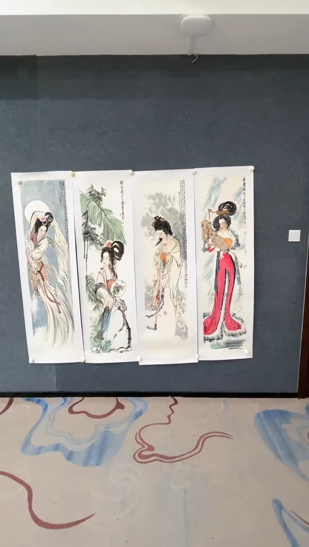 国画530珍品-孙布衣-四条屏-12