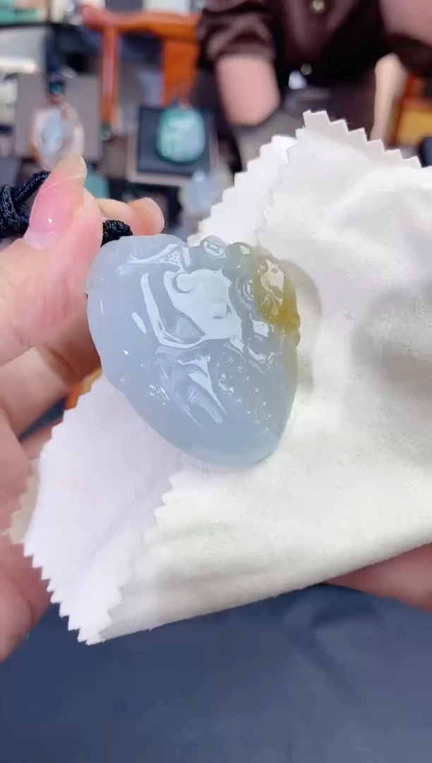 颈饰未镶嵌翡翠缅甸天然翡翠