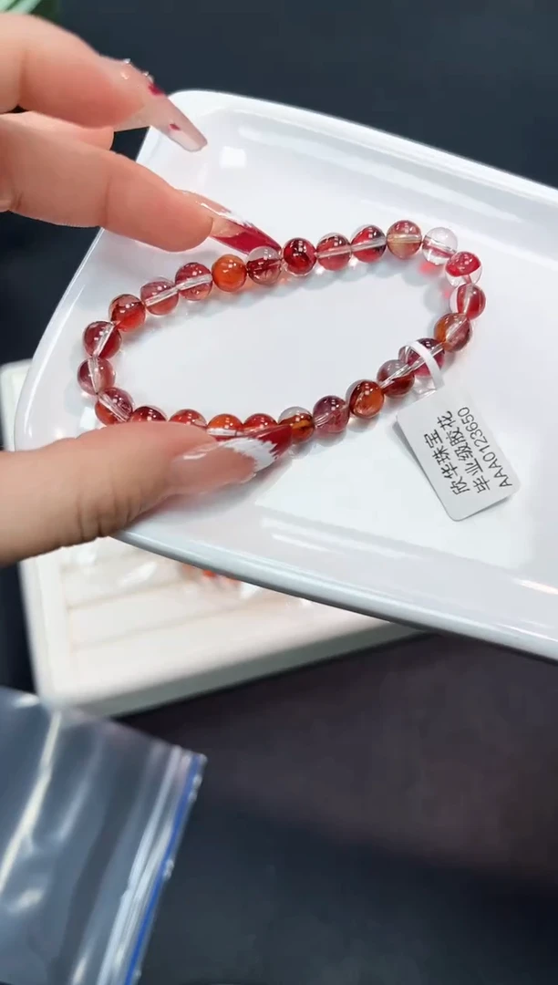 【闪购商品】水晶手串未镶嵌8O多样性发其一/1条7mm默认微瑕