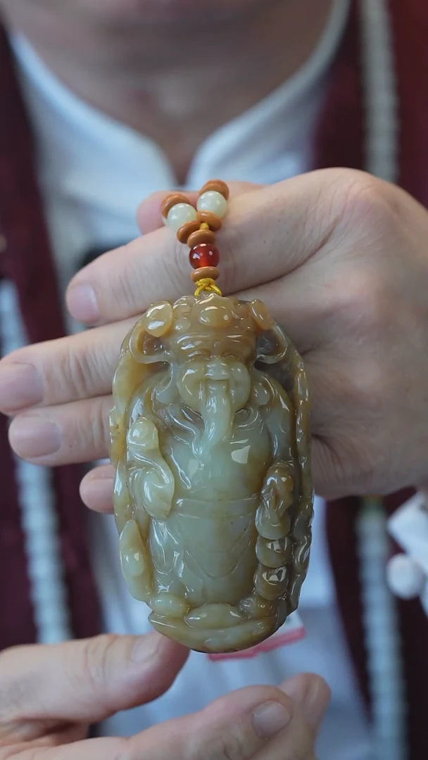 【闪购商品】和田玉手把未镶嵌寿星