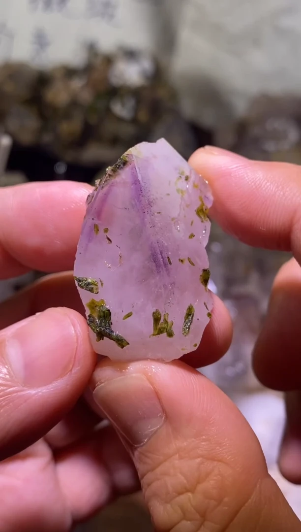 未镶嵌珠宝半成品水晶95号四川超七花园水晶