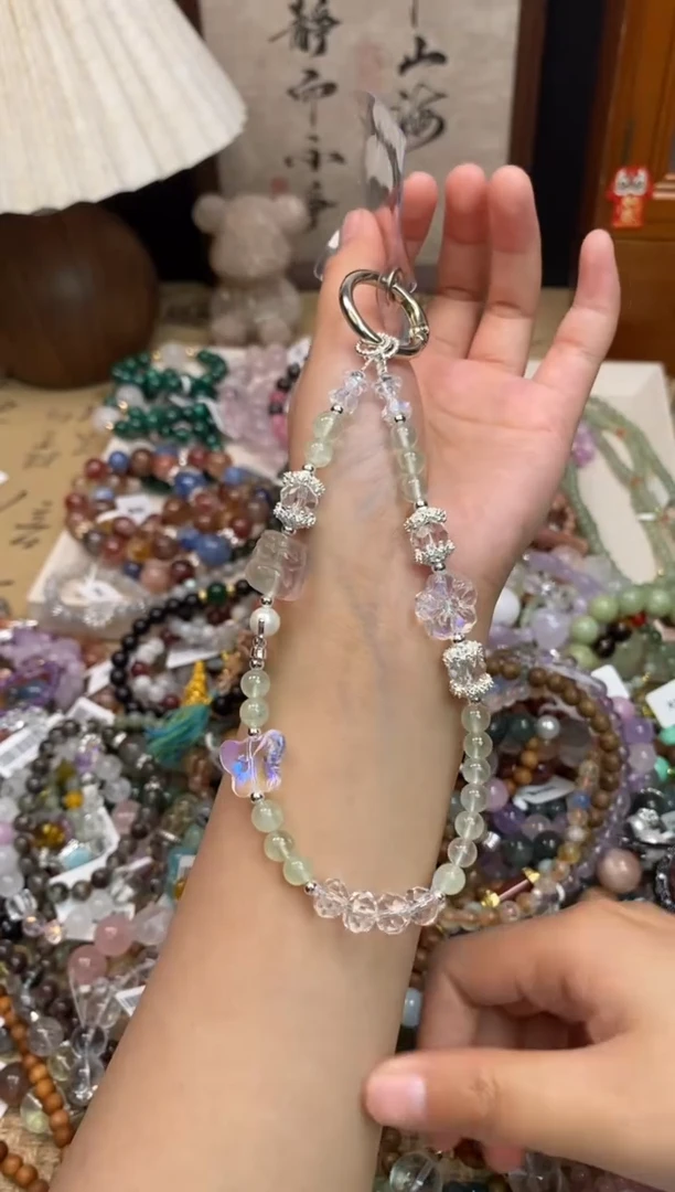 未镶嵌葡萄石挂件491