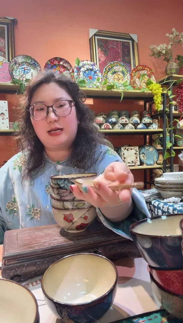 瓷片6个小勺子福利