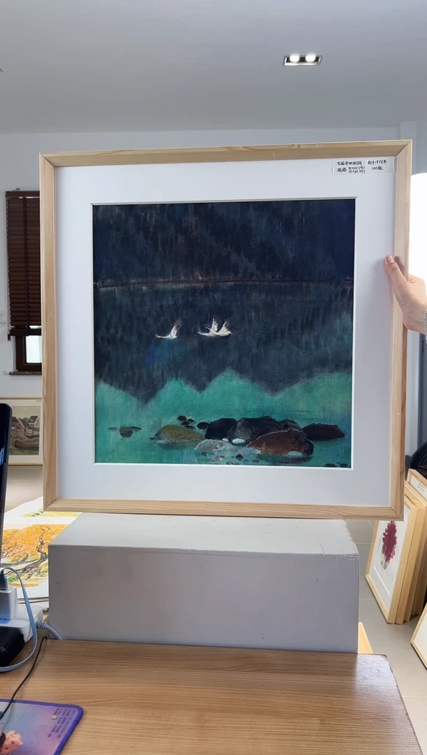 【闪购商品】版画限量亲签盖章版画S