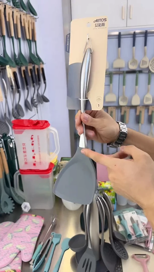 十里生活不锈钢炳铲子