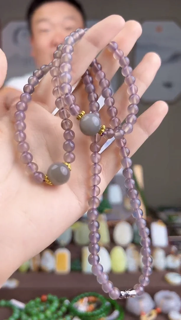 玉多样性发货 拍一单发一个  一套 项链加手链