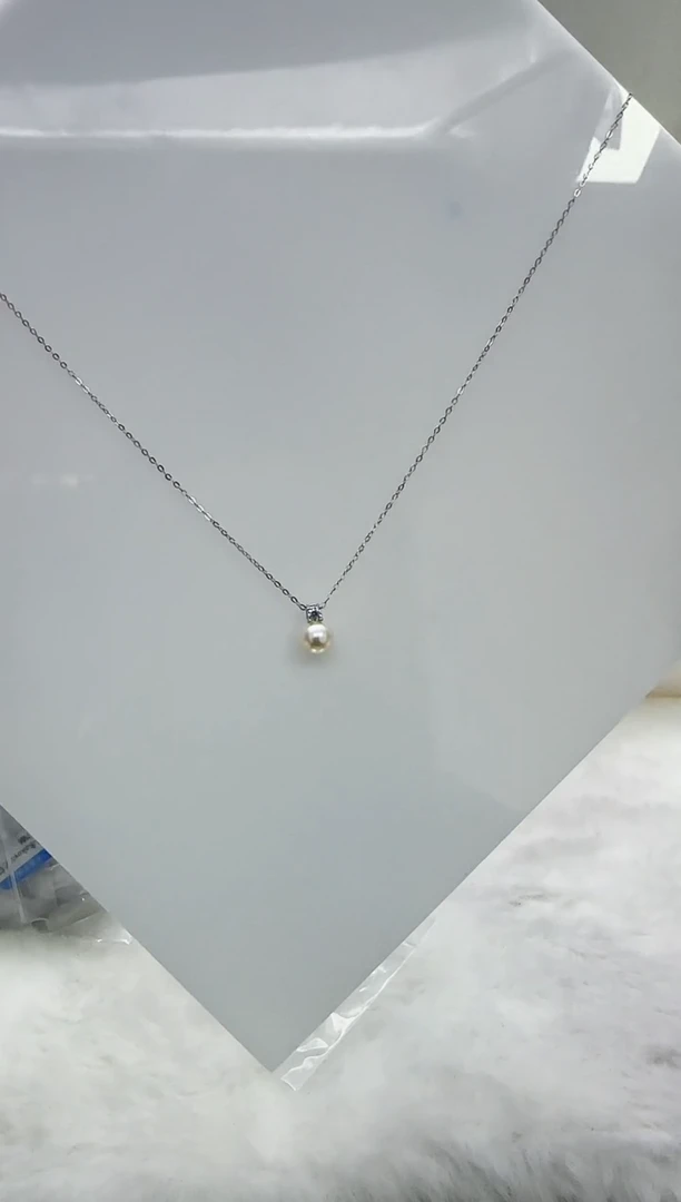 【闪购商品】海水珍珠DA银S925镶嵌c1222 ak套链7