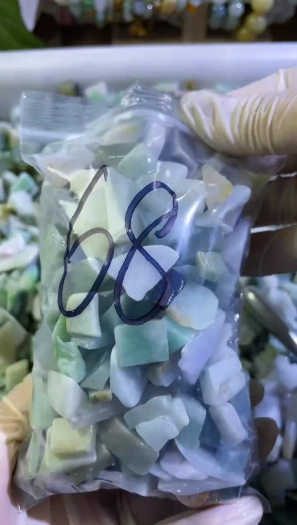 【闪购商品】翡翠颈饰未镶嵌缅甸天然翡翠边角小号500克68