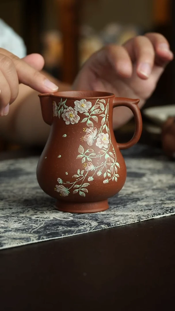 茶杯紫砂60号宜兴紫砂原矿作品