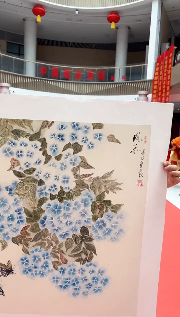 国画周建真老师作品