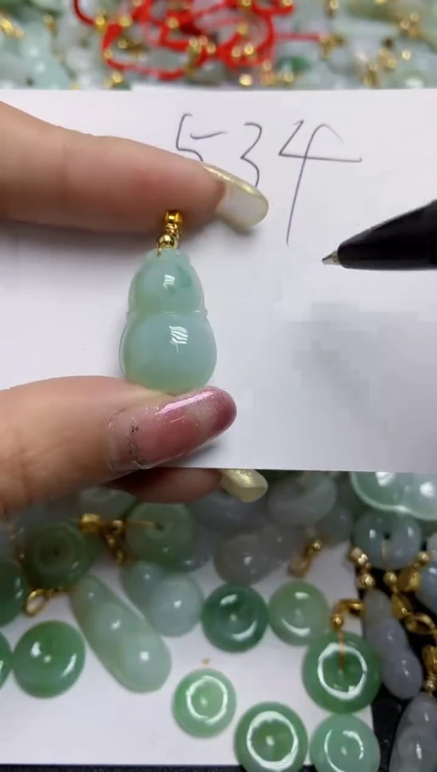 【闪购商品】翡翠颈饰合金天然翡翠A货