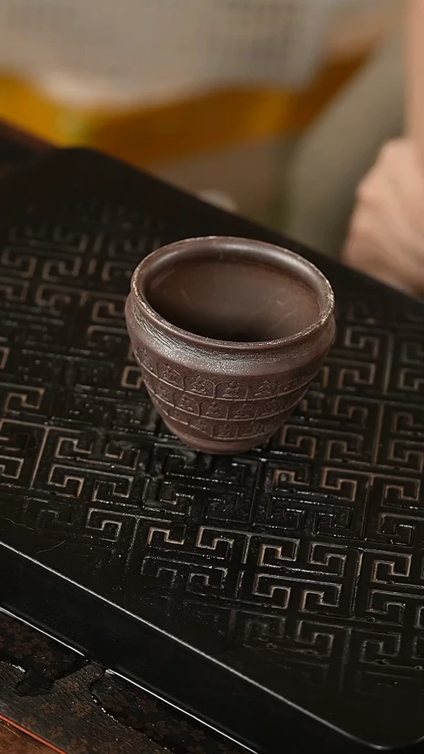 茶杯紫砂42号紫砂柴烧