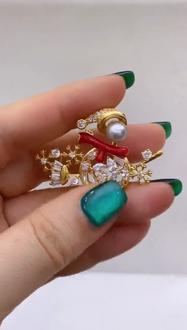 【闪购商品】海水珍珠胸针未镶嵌42